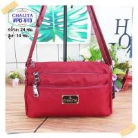 ราคา กระเป๋าสะพาย กระเป๋าสะพายข้าง รุ่น PD 910 ยี่ห้อ CHALITA มีเก็บปลายทาง (17524790206)