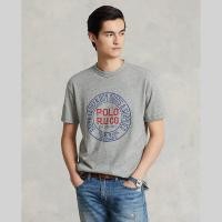 ราคา Sale Polo Ralph Lauren TEE Classic Fit Jersey Graphic T Shirt เสื้อยืด รุ่น MNPOTSH1N821474 สี 020 GREY (17134623176)