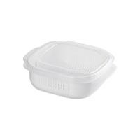 ราคา กล่องถนอมข้าว ปิ่นโต กล่องแบ่งอาหาร กล่องอาหาร ล่องล้างผลไม้ พร้อมตะกร้าระบายน้ํา สําหรับนักเรียน สํานักงาน พนักงาน กล่องอบไมโครเวฟ กล่องข้าว กล่องใส่อาหาร ข้าวปิ่นโตจิ๋ว กล่องใส่อาหารแช่แข็ง (2097827