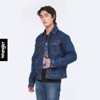 ราคา WRANGLER เสื้อแจ็กเก็ตผู้ชาย ผู้หญิง คอลเลคชั่น Wrangler x Carabao รุ่น WR F423UJKTN06 (21172937708)