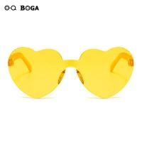 ราคา OQ BOGA แว่นกันแดดป้องกันการกรอบทรงกลมรังสียูวีสำหรับทุกเพศ12สไตล์ UV400แว่นตากันแดดไร้ขอบรูปหัวใจแฟชั่นผู้ชายผู้หญิง (19477893978)