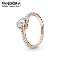 ราคา Pandora Heart Pandora Rose ring with clear cubic zirconia เครื่องประดับ แหวน แหวนโรสโกลด์ สีโรสโกลด์ แหวนสีโรสโกลด์ แหวนหัวใจ แหวนแพนดอร่า แพนดอร่า (14490130974)