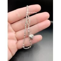 ราคา สร้อยข้อมือเงินลาวแท้ลายกระดูกงูเส้นเล็กขนาดครึ่งมิลมินิมอล (16769274975)