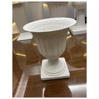 ราคา พร้อมส่ง กระถางโรมัน กระถางต้นไม้ กระถางพลาสติก จัดสวน ประดับสวน แต่งสวน กระถางโรมันสีขาว (20586700619)