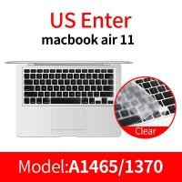 ราคา WiWU ซิลิโคนรอง คีย์บอร์ดTPU กันฝุ่น แผ่นซิลิโคน สำหรับใช้กับแม็คบุ๊ค silicone keyboard protection for Macbook US Enter only (7695941393)