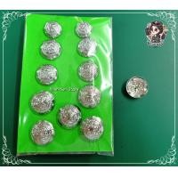 ราคา กระดุมตำรวจ 11 เม็ด โครเมี่ยม ชุบทองคำขาว (20467050316)