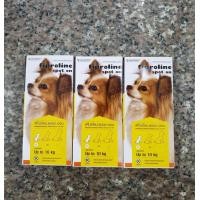 ราคา Fiproline spot on Dog สำหรับสุนัข น้อยกว่า 10 กิโลกรัม จำนวน 3 หลอด (681610045)