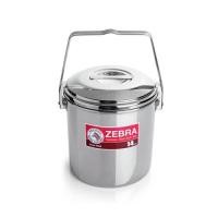 ราคา Zebra หม้อหิ้ว สเตนเลส ออโต้ล็อค Auto Lock ราคาต่อใบ ตราหัวม้าลาย หม้อหูหิ้ว (20832377087)