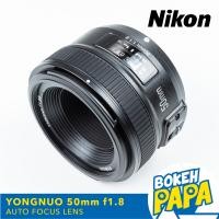 ราคา Yongnuo 50mm F1 8 เลนส์ออโต้โฟกัส สำหรับใส่กล้อง Nikon DSLR DX FX Format YN AUTO FOCUS Lens 50 mm F1 8 For Nikon F Mount DX FX AF MF กล้อง นิคค่อน ออโตโฟกัส (3222920946)