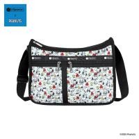 ราคา Lesportsac NEW สินค้าใหม่ Deluxe Everyday Bag กระเป๋าสะพายข้างพาดลำตัว Style 7507 Lesportsac x Peanuts Collection (21228994256)