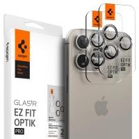 ราคา SPIGEN 2Pack Camera Lens Protector for iPhone 15 Pro Max 15 Pro EZ Fit Optik Pro 9H Tempered Glass with EZ Fit Tray Apple iPhone 15 Pro Max 15 Pro Camera Lens Glass (20850164235)