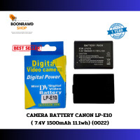 ราคา แบตเตอรี่สำหรับกล้อง Canon รุ่น LP E10 7 4V 1500mAh 11 1wh 0022 (10810471)