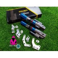 ราคา กระบอกโช้คหน้า HONDA WAVE เท่านั้น X รุ่นอื่นใส่ไม่ได้ Xแกนโช้คเดิม ขาจับปั้มแถมฟรี ปั้มเดิมW110I 125I ปั้มเม้าท์ 4pot สีตัวปรับสุ่ม (14641577847)