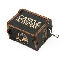 ราคา กล่องเพลง กล่องดนตรี music box หมุนมือ ถึงมีเสียงเพลง (12096336509)