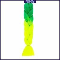 ราคา Yiha ผมเปีย ไหมถักผม แฮร์พีชผมเปีย ยาว 24 60cm แฮร์พีช ไหมถักผม สีทูโทน ไหมถัก ผมเปีย wig braids (18417865613)
