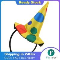 ราคา Flameer หมวกตัวตลกโจ๊กเกอร์แบบคาดศีรษะเครื่องประดับผมชุดเครื่องแต่งกายแฟนซีฮาโลวีน (20372090230)