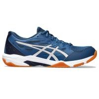 ราคา ASICS GEL ROCKET 11 MEN CPS รองเท้า ผู้ชาย รองเท้าผ้าใบ รองเท้าสำหรับกีฬาในร่ม ของแท้ MAKO BLUE PURE SILVER (20613710007)