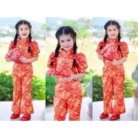 ราคา ชุดจีนเด็ก ชุดอาหมวย ชุดตรุษจีน ชุดจีนเด็กหญิง (21197940486)