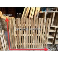 ราคา รั้วสนาม รั้วไม้ รั้วไม้สัก (21181653594)