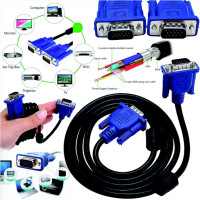 ราคา สายแปลง hdmi to VGA จาก hdmi ออก VGA hdmi to VGA สาย hdmi Cable 1080P hdmi to VGA Cable Adapter Converter Full HD 1080P A 051 (10031192903)