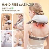 ราคา เครื่องนวดคอและไหล่ไฟฟ้า หมอนนวดคอแบบไร้สาย นวดผ่อนคลายกล้ามเนื้อคอ Shoulder Massager (20779137308)