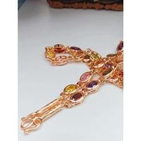 ราคา jewery33 K215 สร้อยคอนพเก้า สร้อยคอนาคนพเก้า เพรชมณีใต้น้ำ งาน CZ แท้ (18180916264)