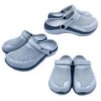 ราคา รองเท้าแตะหัวโต รองเท้าแตะชาย รองเท้าแตะลำลอง รัดส้น แบบสวม สไตล์ Crocs (4625384886)