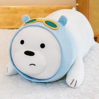 ราคา ForeverBest COD ปาหมอน ตุ๊กตาหมีสีขาว ตุ๊กตา ตุ๊กตาแบบนอน We Bare Bears Plush Toy ตุ๊กตาของขวัญ ตุ๊กตานุ่มนิ่ม (12443520447)