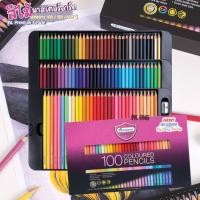 ราคา สีไม้ สีไม้หัวเดียว Masterart Premium Grade สีไม้แท่งยาว 100สี 124สี 150สี ดินสอสีไม้ สีมาสเตอร์อาร์ต จำนวน 1 กล่อง (20800991712)