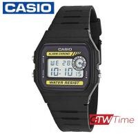 ราคา Casio Standard นาฬิกาข้อมือผู้ชาย ผู้หญิง สายเรซิ่น รุ่น F 94WA 9DG สีดำ (2107782441)