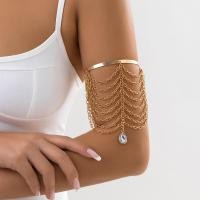 ราคา สร้อยจี้แก้วหยดน้ำสวยงามกำไลข้อมือแฟชั่นโลหะหลายชั้นพู่เปิด Manset Lengan เครื่องประดับงานเลี้ยงของกำไลข้อมือผู้หญิง (18197672860)