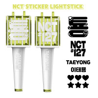 ราคา พร้อมส่ง สติ๊กเกอร์ติดแท่งไฟ NCT127 STICKER LIGHTSTICK NCT127 (21247780093)