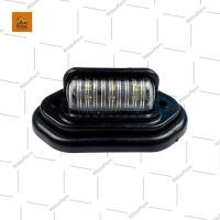 ราคา 1ชิ้น LED 12V 24V ไฟส่องป้ายทะเบียน ไฟส่องป้าย รถบรรทุก รถยนต์ รถบัส และรุ่นทั่วไป ไฟสีขาว สว่าง กันน้ำ License ll (20729407835)