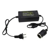 ราคา พร้อมส่ง แปลงไฟบ้าน 220V เป็นไฟรถยนย์ 12V DC 220V to 12V 5A Home Power Adapter Car Adapter AC Plug Black (16269623980)