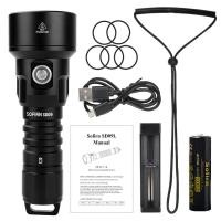 ราคา ใหม่ Sofirn ไฟฉายดำน้ำ SD09 3400lm พลังสูงชาร์จไฟได้21700ไฟฉายดำน้ำลึก SST40ไฟ LED ดำน้ำ (18993392686)