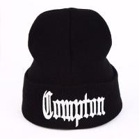 ราคา หมวกบีนนี่ปักลายตัวอักษร Compton สำหรับทั้งชายและหญิง หมวกสุดอบอุ่นฤดูใบไม้ร่วงและฤดูหนาว (21170576039)