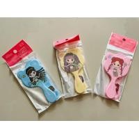 ราคา พร้อมส่ง หวี กระจกพกพาลายน่ารักคละสี (18608135315)
