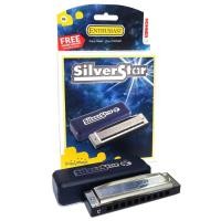 ราคา Hohner ฮาร์โมนิก้า 10ช่อง รุ่น Silver Star Harmonica แถมฟรีเคส ออนไลน์ (11507078780)