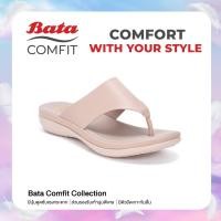 ราคา Best Seller Bata COMFIT รองเท้าเพื่อสุขภาพ Comfortwithstyle รองเท้าแตะ ผู้หญิง รองเท้าลำลองแบบหนีบ เปิดส้น สีชมพู รหัส 6715329 (8351094634)