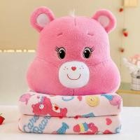 ราคา ตุ๊กตาหมอนผ้าห่มหมีแคร์แบร์ สุดฮิต เป็นทั้งหมอน ทั้งผ้าห่ม ผ้านุ่ม ผืนใหญ่ มีติดบ้าน ติดรถ ไปเที่ยว ไปดูหนัง มี 5 สี (20522015136)