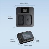 ราคา LLANO แบตเตอรี่กล้อง Sony NP FZ100 Camera Battery 2400mAh for A9 A7R3 ILCE 9 A7r4 A7r3 A7m3 A6600 A7S3 A7C A9M2 แบตเตอรี่กล้องดิจิตอล Sony SLR Digital Camera Battery (21052342430)