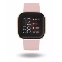 ราคา Fitbit Versa 2 Health Fitness Smartwatch Petal Copper Rose Aluminium ฟิทบิท สมาร์ทวอช ของแท้ (20962799824)