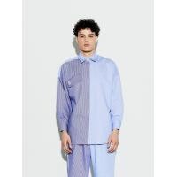 ราคา The SRT X11 Cotton Two Tone Shirt เสื้อเชิ้ตทรงโอเวอร์ไซส์ผ้าลายทาง ดีเทลเสื้อ 2 ข้างใช้ผ้าคนละสี มี 2 สี ลายทางสีแดงขาว ชมพูขาว ลายทางสีน้ำเงินขาว ลายทางสีฟ้าขาว กระดุมหน้า มีกระเป๋าหน้าอก 1 ข้าง (20