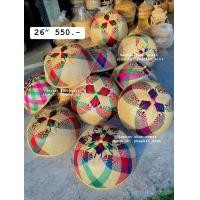 ราคา ฝาชี ฝาชีสาน ฝาชีไม้ไผ่ ฝาชีครอบอาหาร ฝาชีหัวดาว เคลือบแล้ว (20925757137)