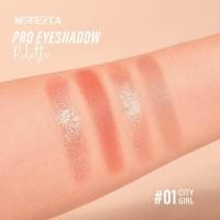 ราคา MERREZCA Pro EYE shadow Palette อายแชโดว์พาเลท เมอเรสก้า มีทั้งเนื้อแมทท์ ชิมเมอร์ และกลิตเตอร์ (20742586694)