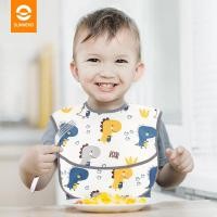 ราคา SUNNEKO ผ้ากันเปื้อนเด็ก ผ้ากันเปื้อน baby ผ้ากันน้ำลาย กันน้ำและกันน้ำมันได้ ทำความสะอาดง่าย Baby Bibs Girl Boy Bibs (21231477590)