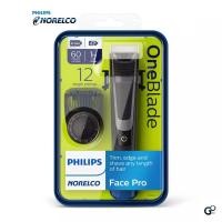 ราคา Philips ชุดโกนหนวดไฟฟ้า ที่กำจัดขนไฟฟ้า Norelco OneBlade QP6510 70 (20666950073)