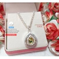 ราคา จี้พระแก้วมรกต กรอบเงินแท้92 5 ประดับเพชร cz รอบองค์ ขนาดเท่าเหรียญ 50 สตางค์ กรอบเงินแท้ (19108123353)