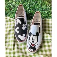 ราคา รองเท้าเพ้นท์ลายมิกกี้ (16485271700)