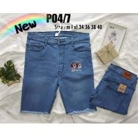 ราคา สามส่วนยีนส์ซาร่ายืด สีสโนวฟ้า สีดำ ผ้านุ่มใส่สบาย ลายปักเก๋ๆ มีไซส์ M 40 (18264568736)